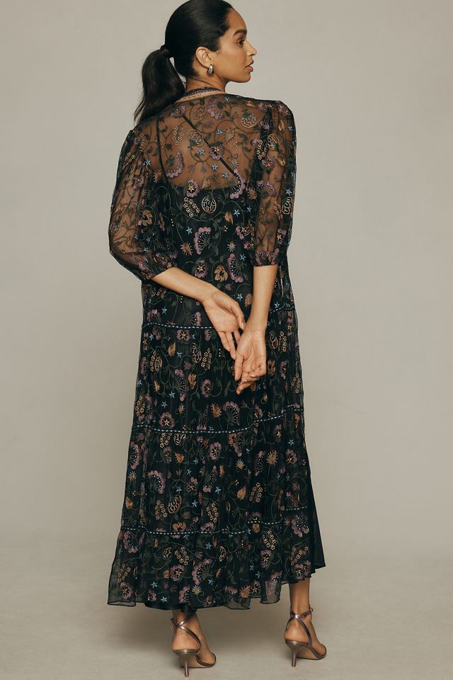 Bl-nk Tulle Duster Kimono #1