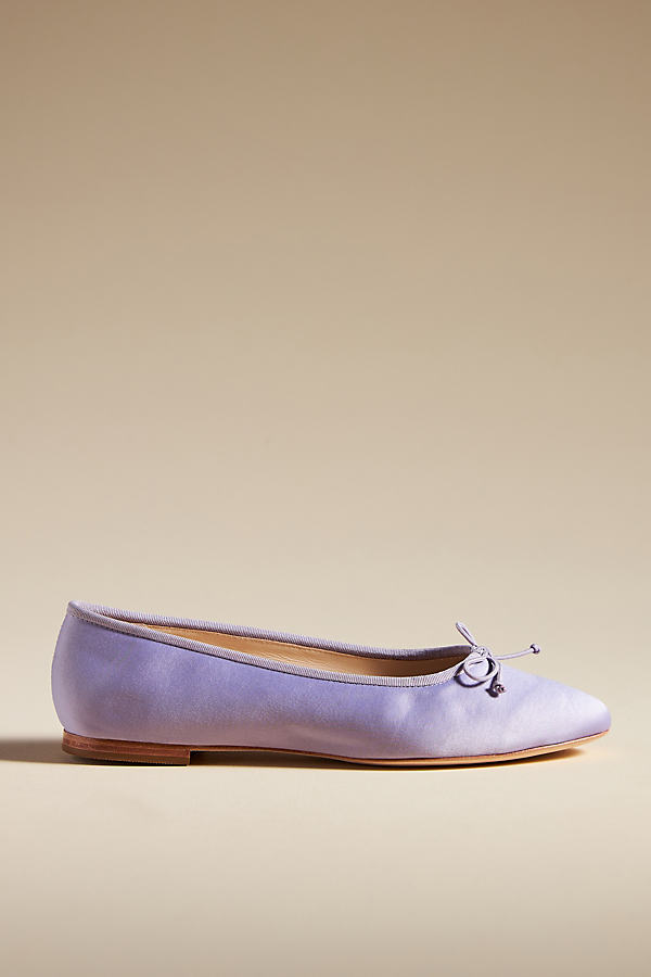 Maeve The Sabina Ballet Flats In Purple