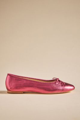Guilhermina,maeve The Sabina Ballet Flats In Pink