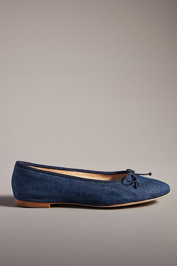 Maeve The Sabina Ballet Flats In Blue