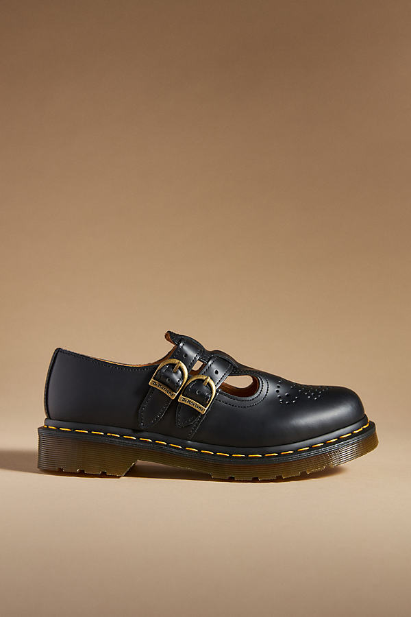 Shop Dr. Martens' 8065 Mary Jane Flats In Black