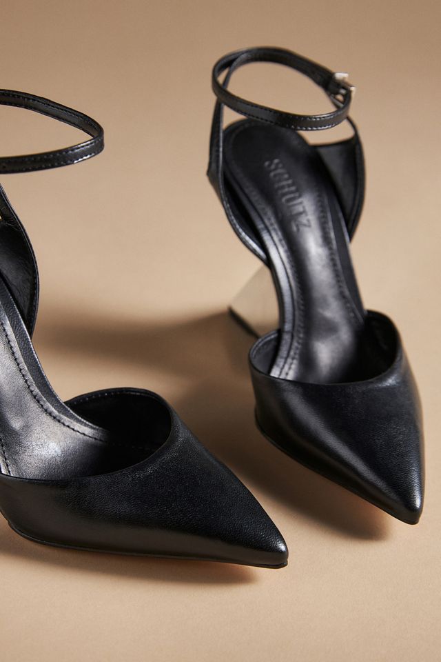 Schutz Janice Pointed-Toe Heels | Anthropologie