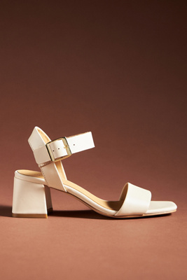 Nisolo Ankle Strap Sandal In White