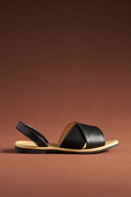 Shop Nisolo All-day Cross-strap Sandals In Black