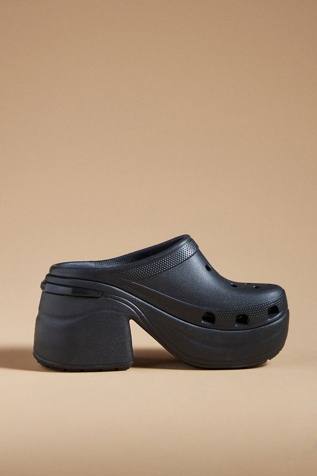 Heeled clogs discount