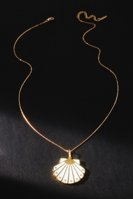 Thatch Moonshell Necklace | Anthropologie