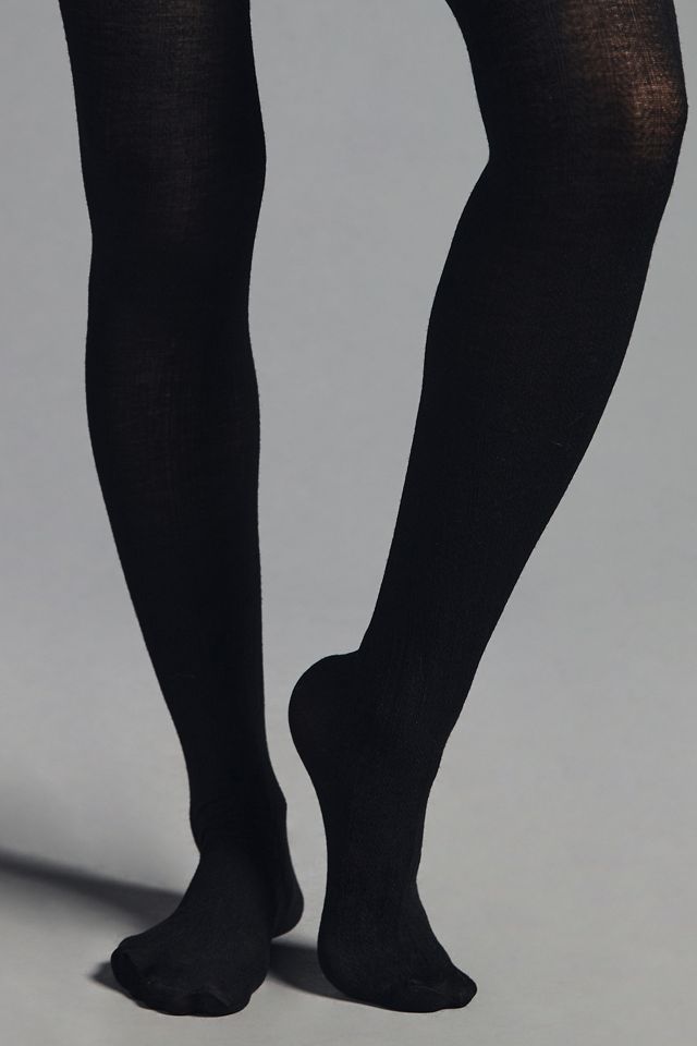 Swedish Stockings Ylva Wool Fishbone Tights #1