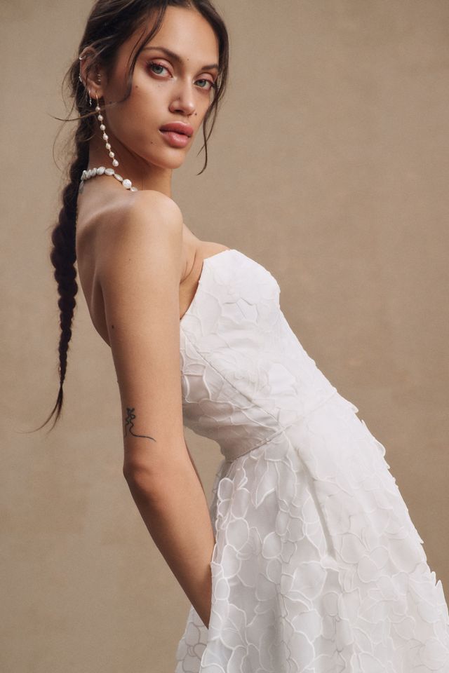 Jenny Yoo Priscilla Off-The-Shoulder Convertible Wedding Gown #1