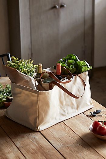 Canvas Market Tote, Large