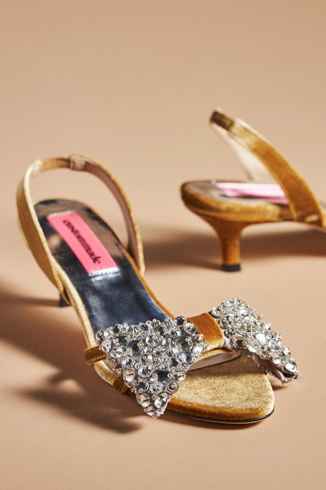 Custommade Abla Crystal Kitten Heels #2