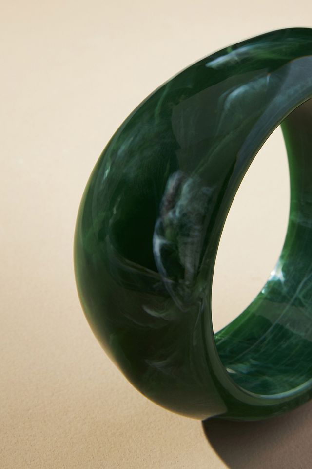 Large Rounded Resin Bracelet #1