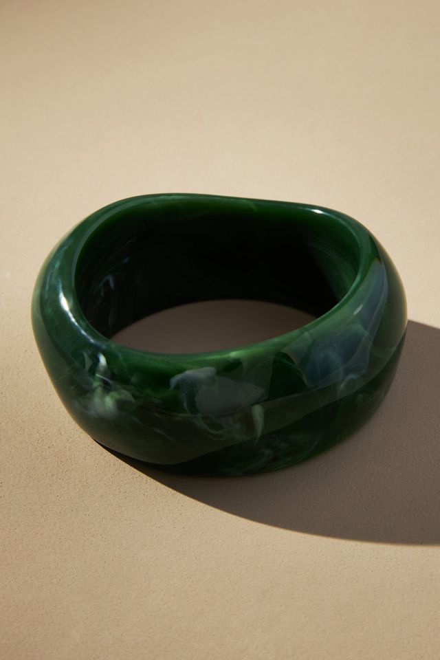 Large Rounded Resin Bracelet