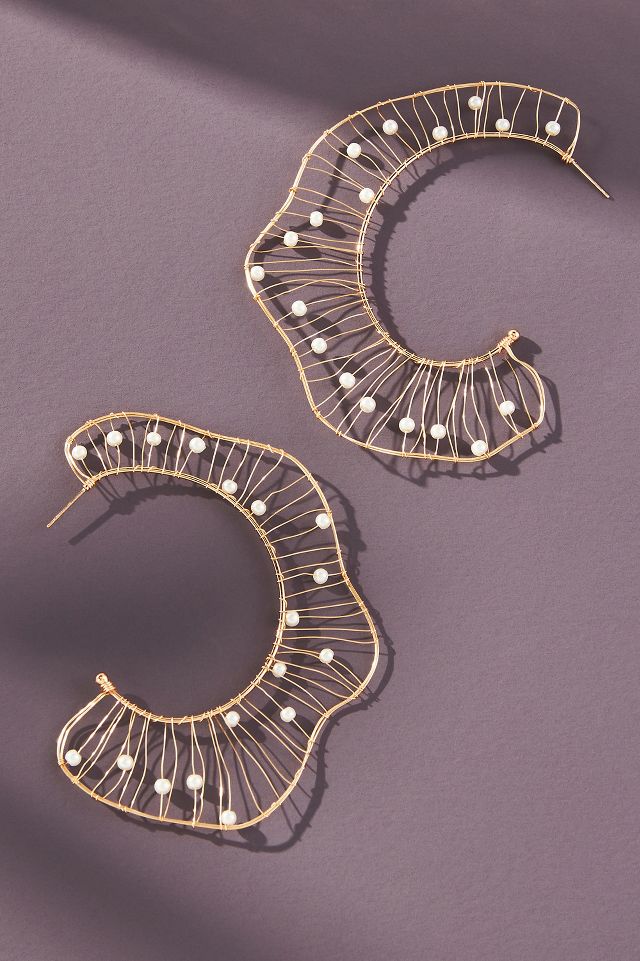 Wire Hoop Earrings