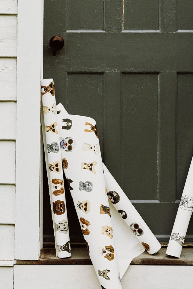 Rifle Paper Co. Dog Days Peel-and-Stick Animal Wallpaper