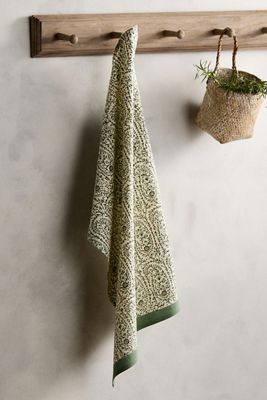 Emerald Florals Dish Towel