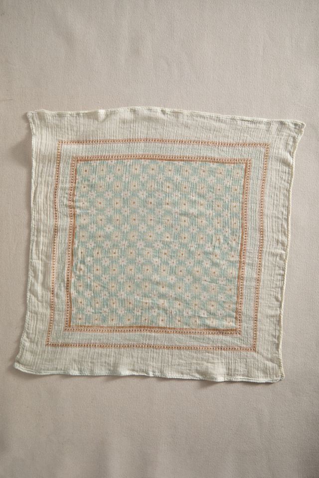 Watercolor Daisies Bandana
