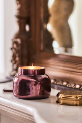 Capri Blue Volcano Purple Luster Jar Candle