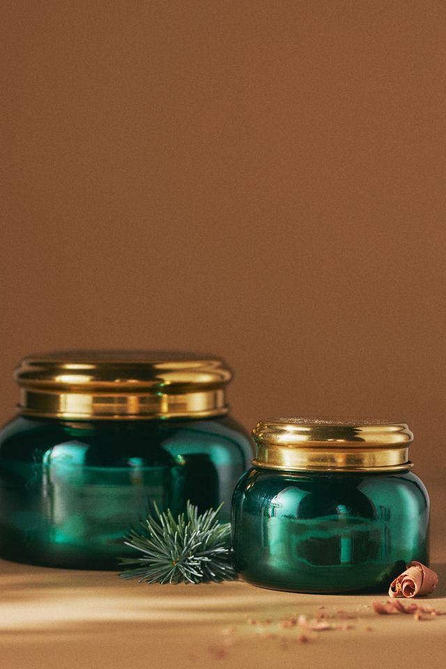 Capri Blue Fir & Firewood Glass Jar Candle #4