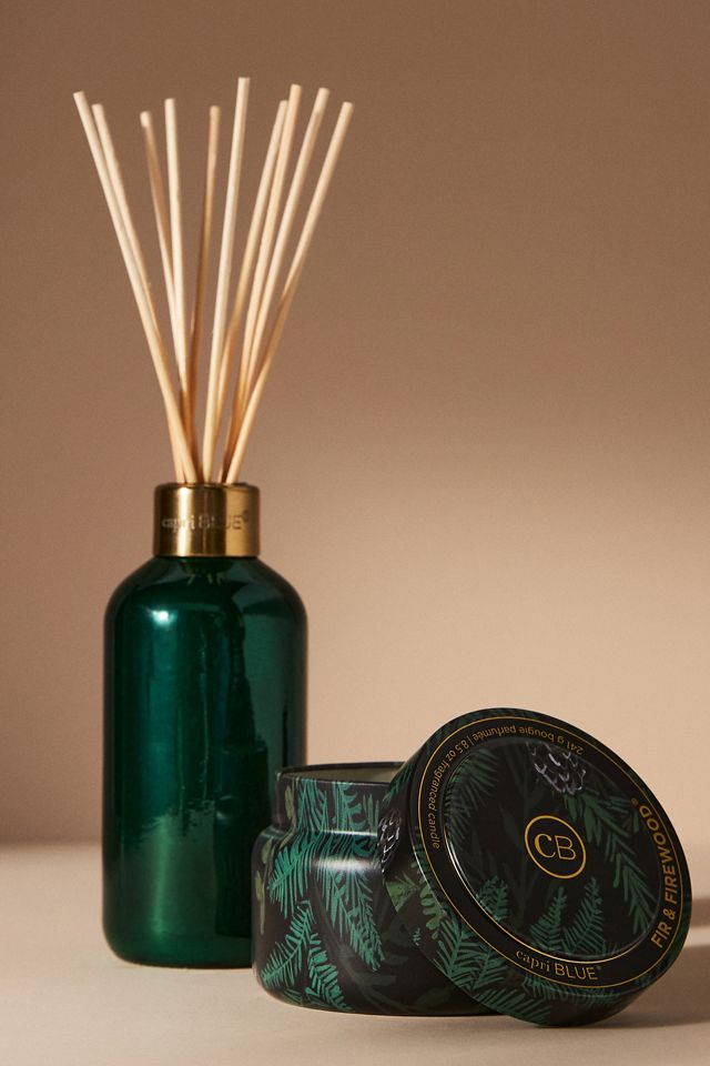 Capri Blue Fir & Firewood Reed Diffuser #3