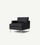 Bowen Leather Modular One-Arm Chair