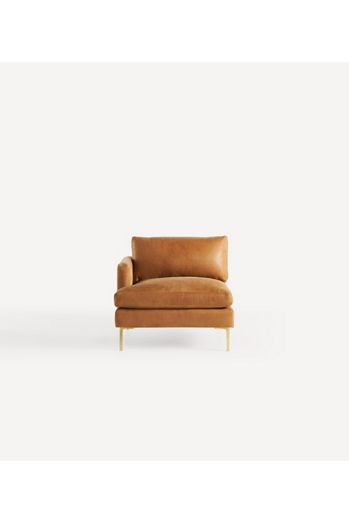 Bowen Leather Modular One-Arm Chair