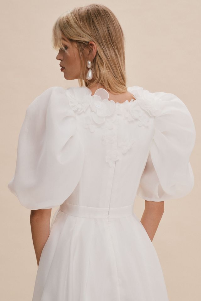 Viktor & Rolf for BHLDN Eloise Organza Puff-Sleeve Wedding Gown #4