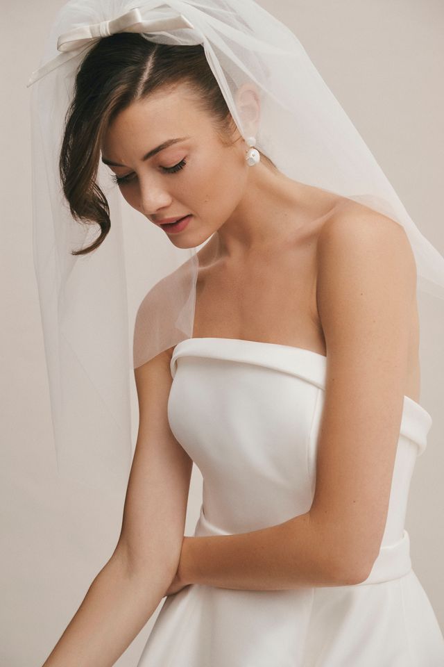 Viktor & Rolf for BHLDN Penelope Strapless Bow-Back A-Line Wedding Gown #5