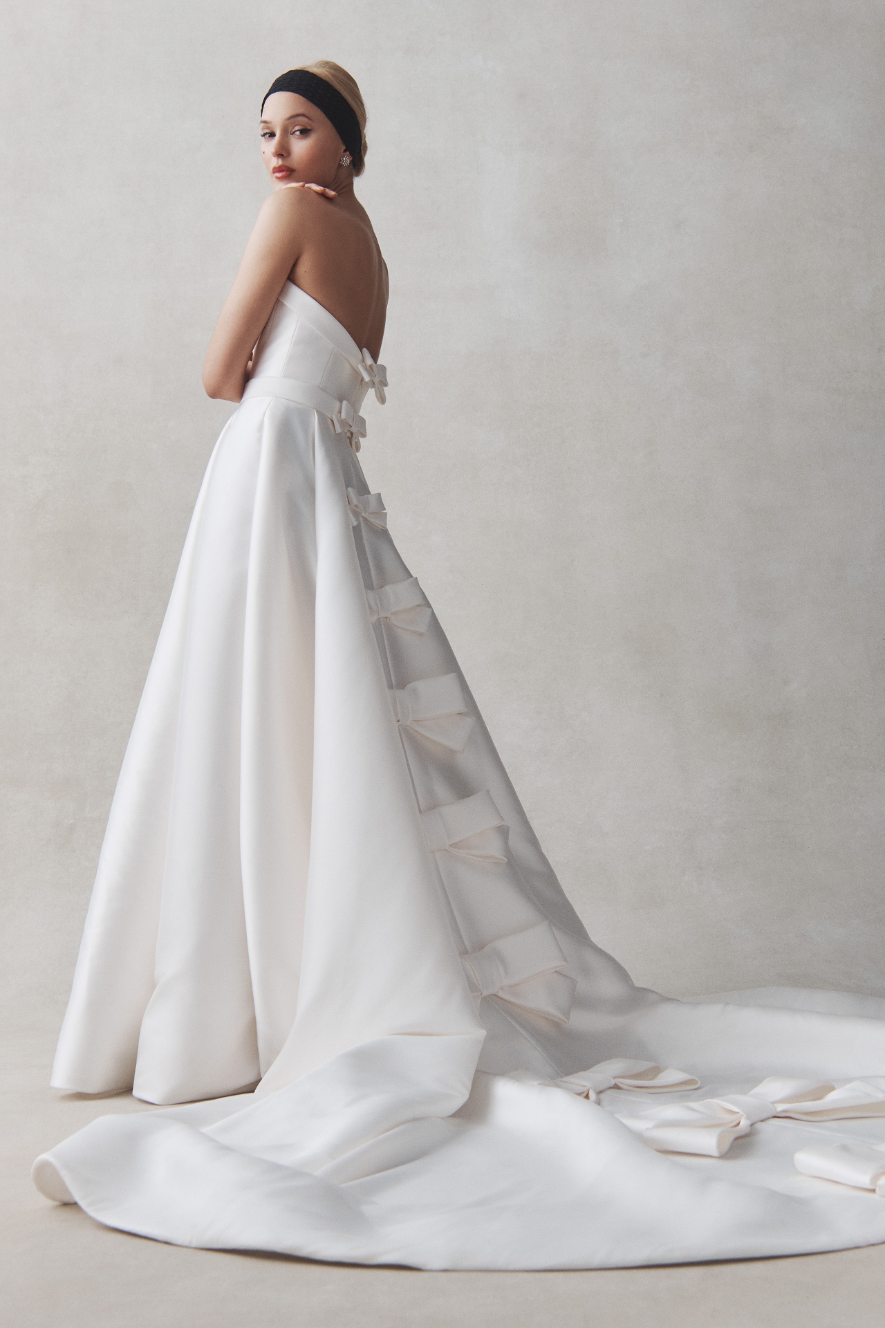 Viktor & Rolf for BHLDN Penelope Strapless Bow-Back A-Line Wedding Gown