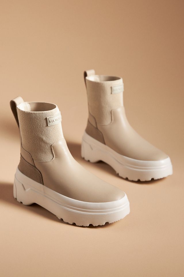 Hunter Flatform Chelsea Boots #1