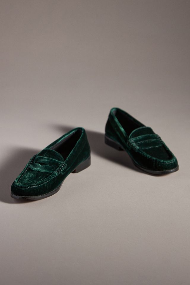 G.H.BASS Whitney Velvet Weejuns® Loafers #1