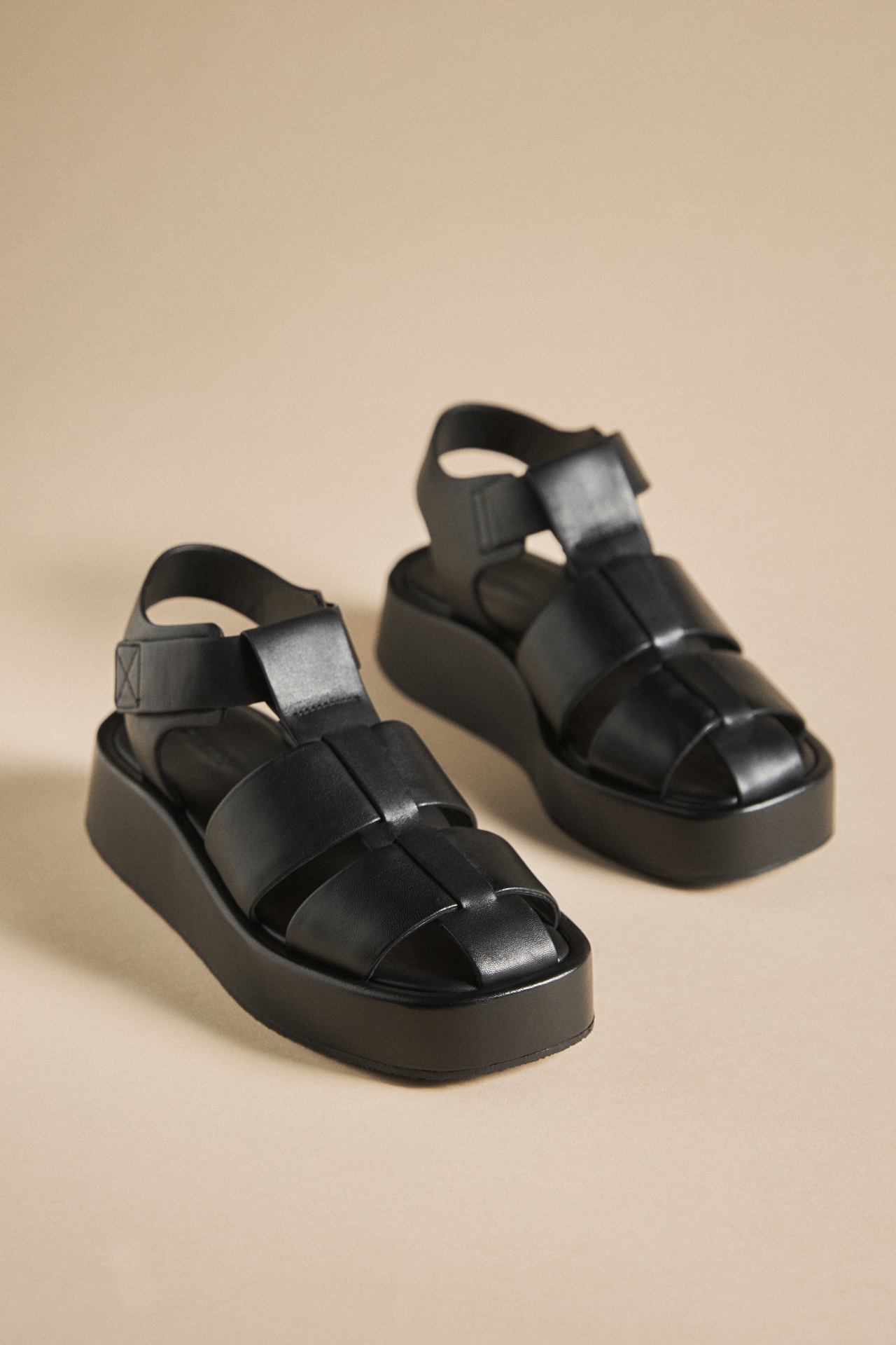 Pilcro Platform Fisherman Sandals