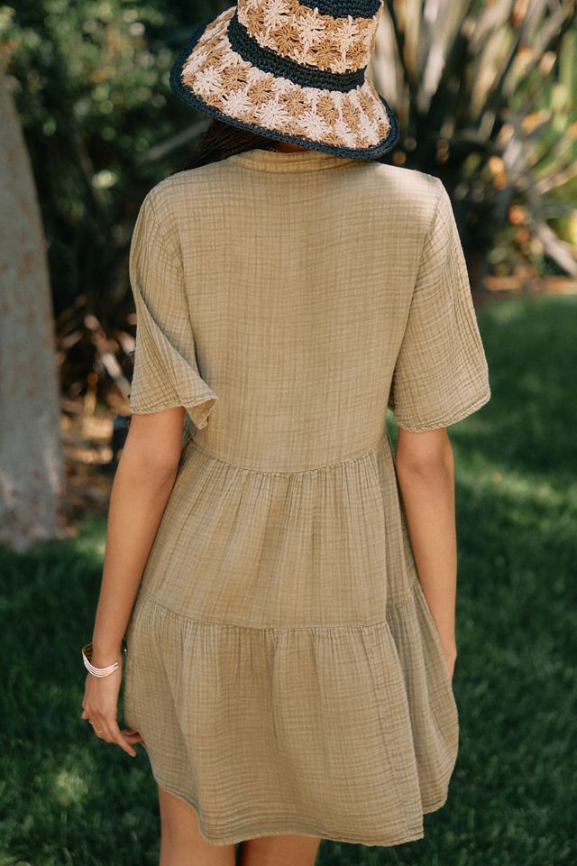 The Kallie Flowy Tunic Dress | Anthropologie