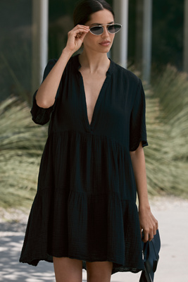 La Robe Tunique Mini Fluide Kallie par taille: XS - By Anthropologie - Modalova