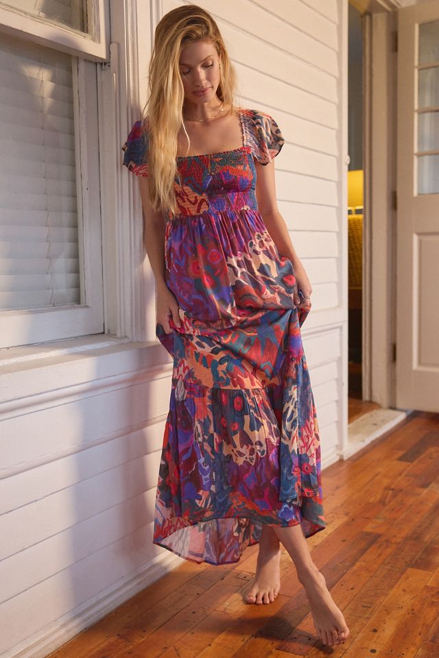 Michelle Morin Printed Lounge Dress #2