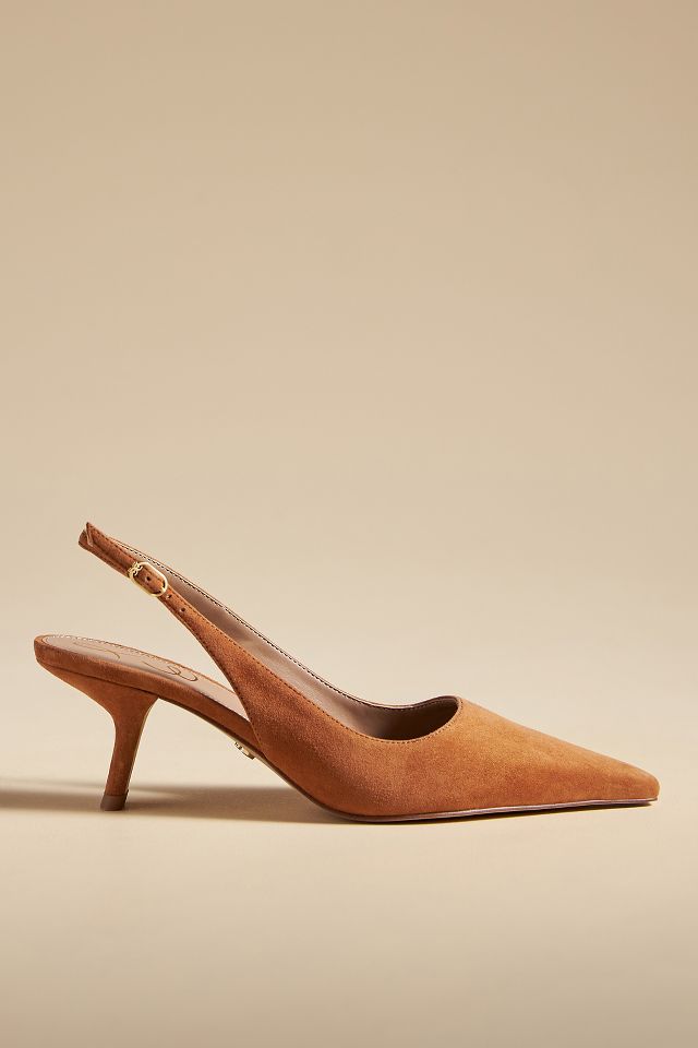 Sam Edelman Bianka Slingback Kitten Heels | Anthropologie