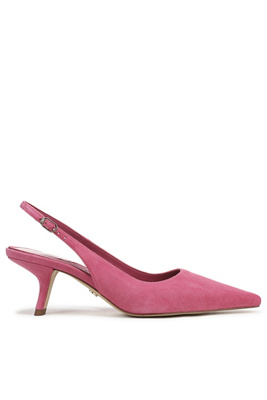 Sam Edelman Bianka Slingback Kitten Heels In Pink
