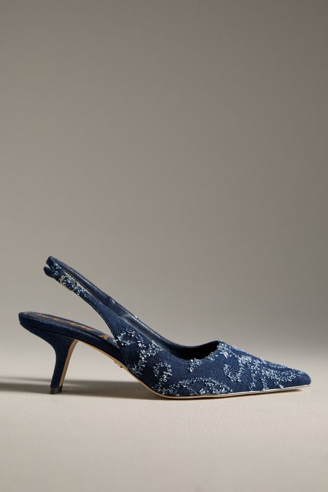 Sam Edelman Bianka Slingback Kitten Heels #1