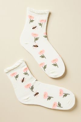 Casa Clara Peachy Socks | Anthropologie