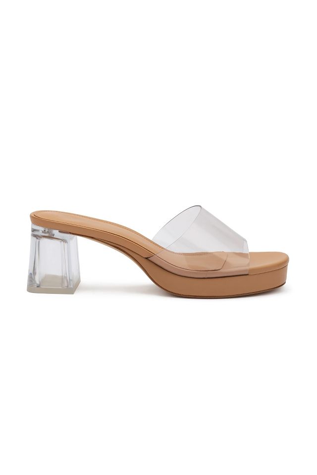 Larroudé Jenn Lucite Heels | Anthropologie