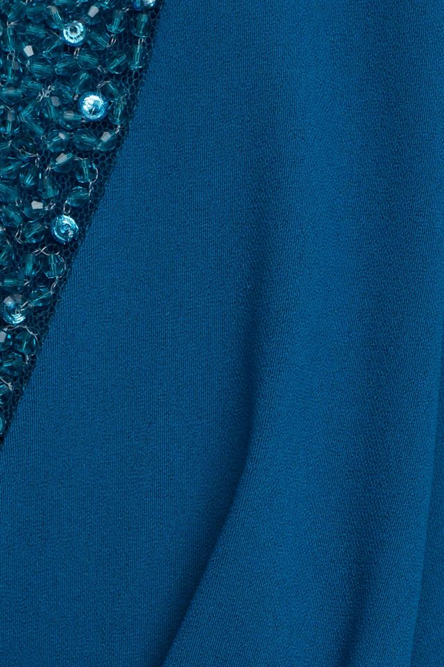 Sachin & Babi Gabby Plunge V-Neck Long-Sleeve Gown #3