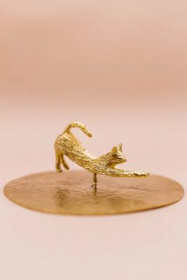 CÂPÂ Jewelry Sleepy Cat Sculpture