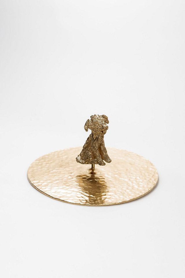 CÂPÂ Jewelry Fluffy Dog Sculpture #1