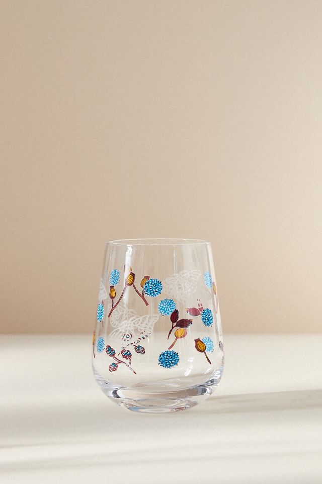 Dabinette Stemless Wine Glasses, Set of 4 #1