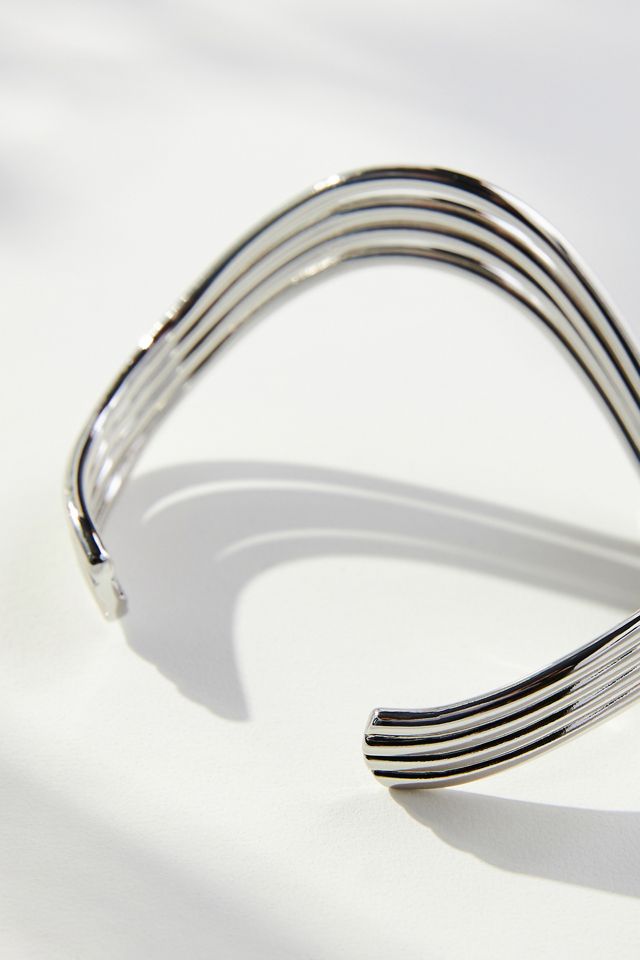 Wavy Bangle Bracelet #1