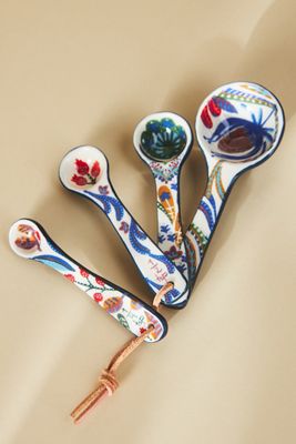 Folkloric Measuring Spoons, Set of 4
