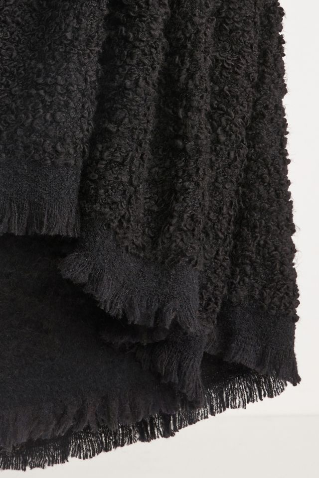 Cloudy Boucle Tassel Throw Blanket #2