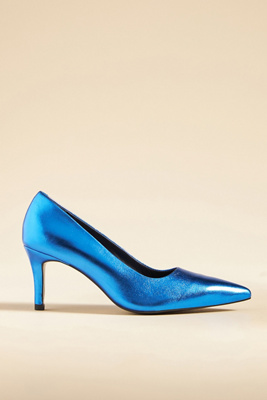 Seychelles Motive Pointed Toe Pump In Blue