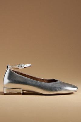 Seychelles Pumpkin Flats In Silver