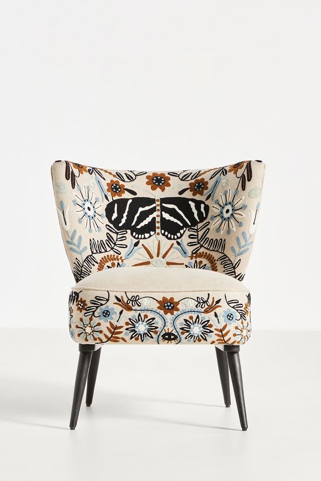 Anthropologie discount floral chair