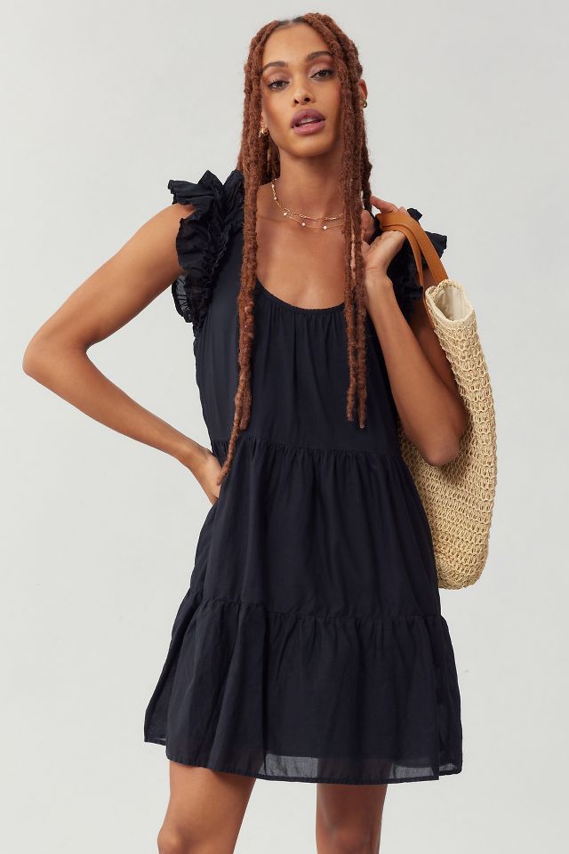 Nation LTD Luella Tiered Mini Dress | Anthropologie